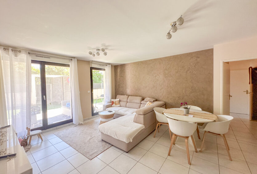 T3 nue de 68m² avec jardin, quartier Ovalie